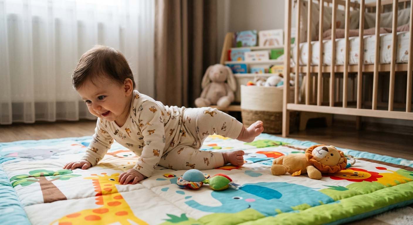 5 Aylık Bebek Gelişimi: Çevirme ve Oturma Denemesi