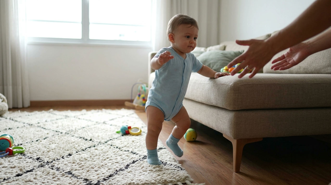 9, 10, 11 Aylık Bebek Gelişimi: İlk Adımlar