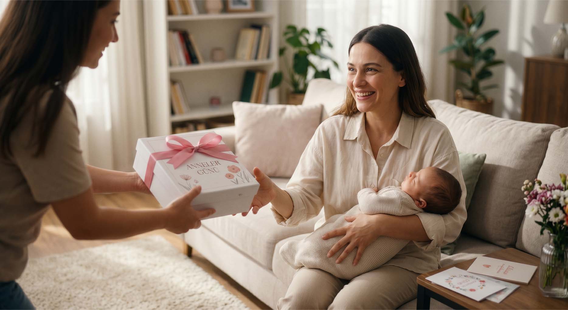 Anneler Günü için Yenidoğan Hediye Rehberi