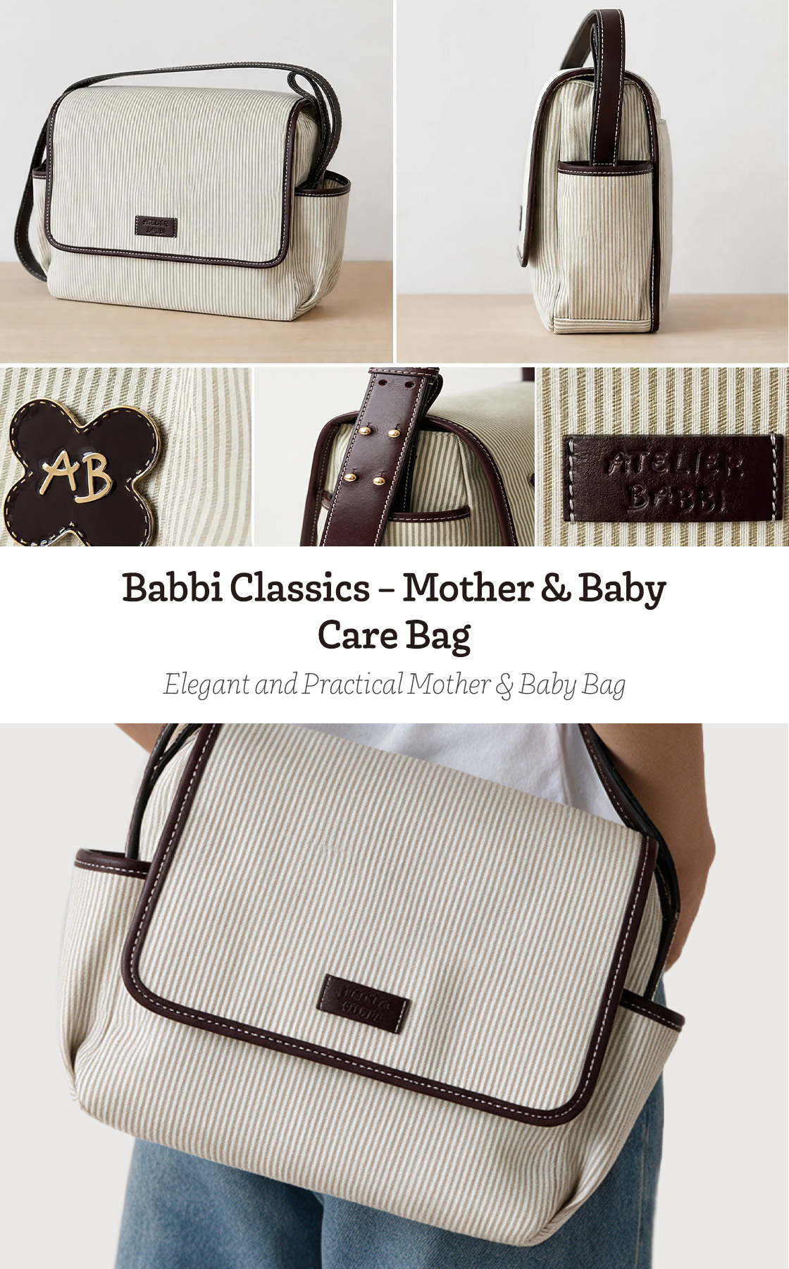 Mother & Baby Bag - Babbi Classics