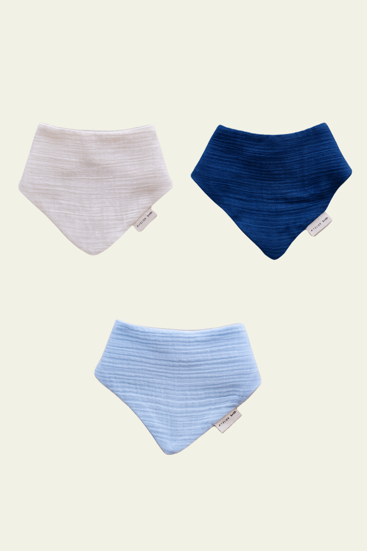 3Lü Müslin Önlük Seti