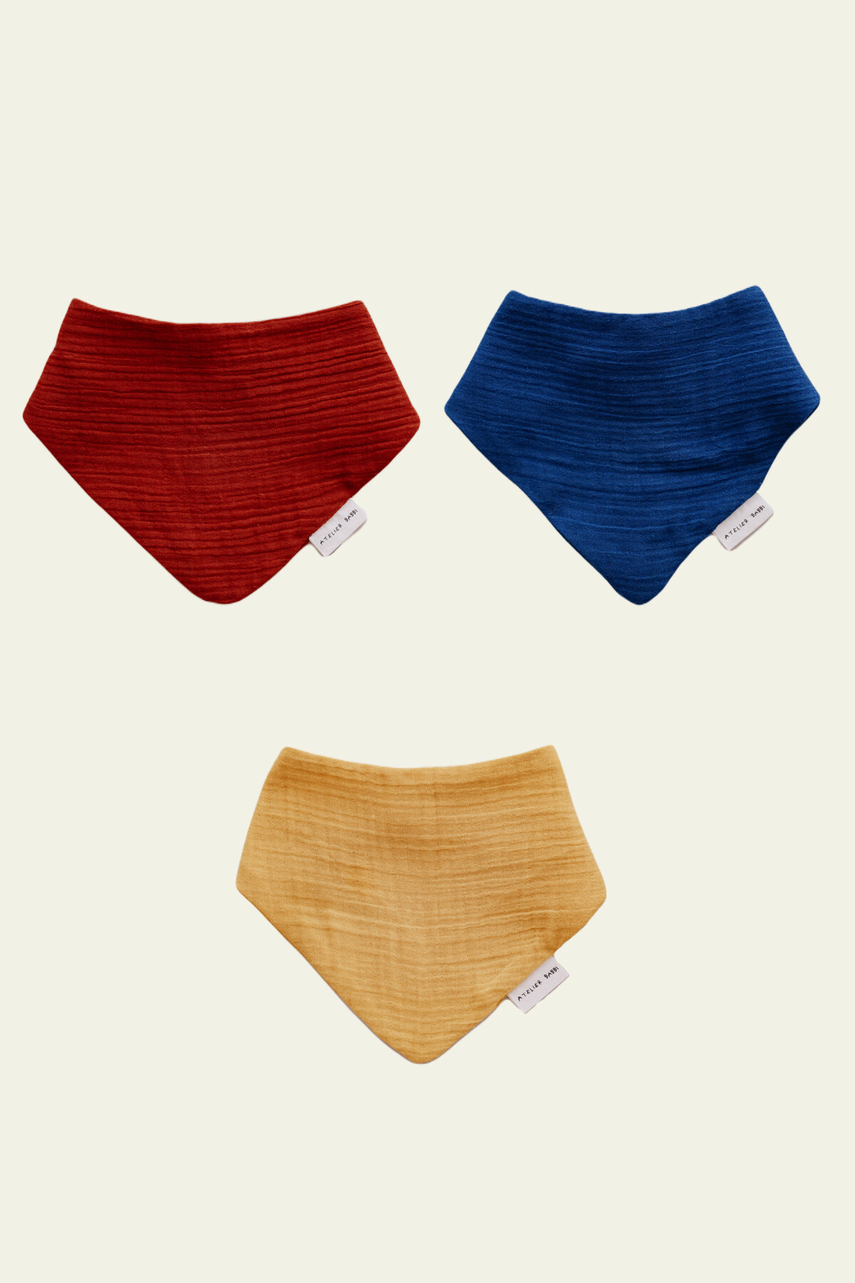 3Lü Müslin Önlük Seti