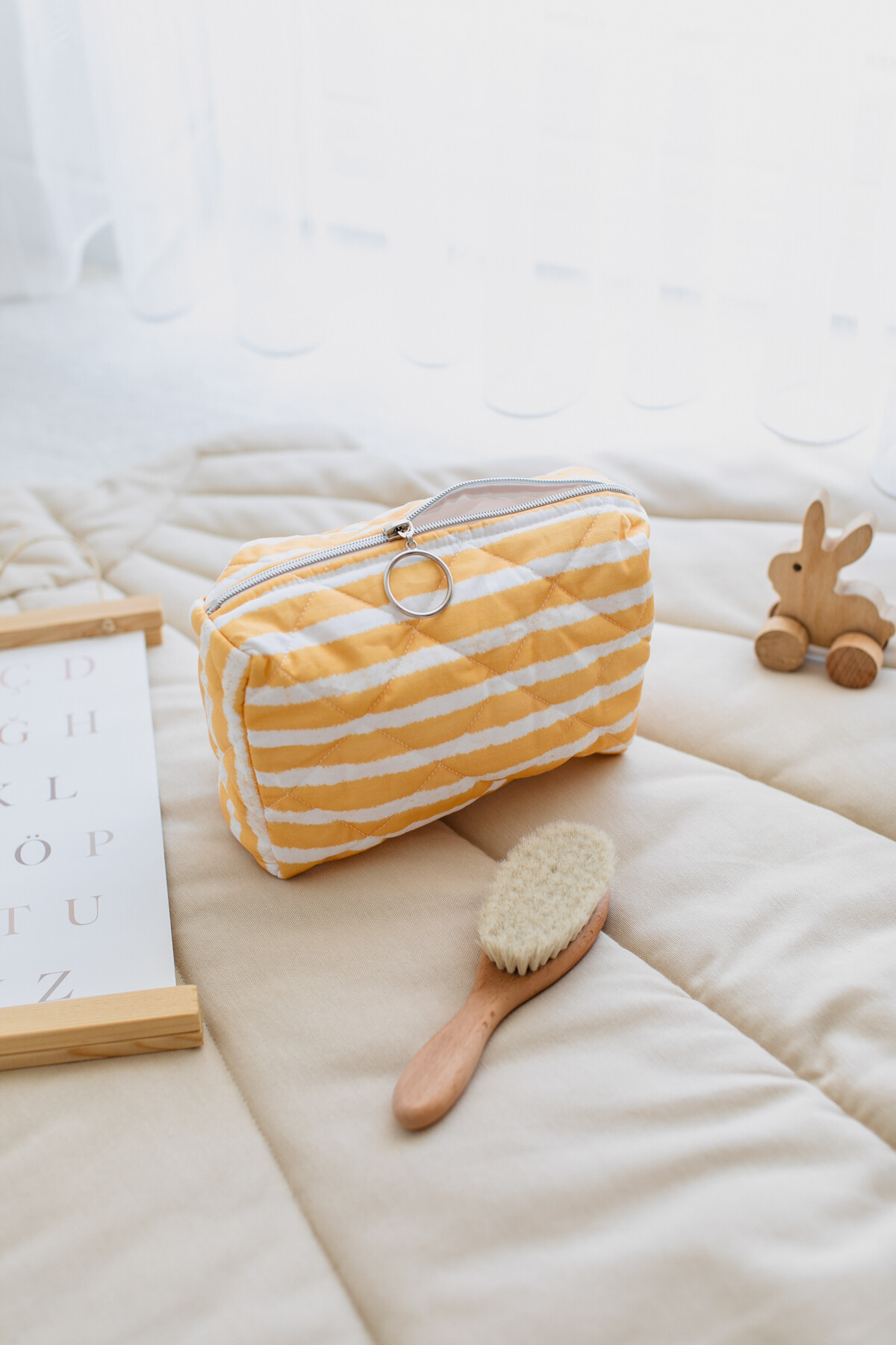 Bebek Bakım Çantası (Küçük) - Hardal