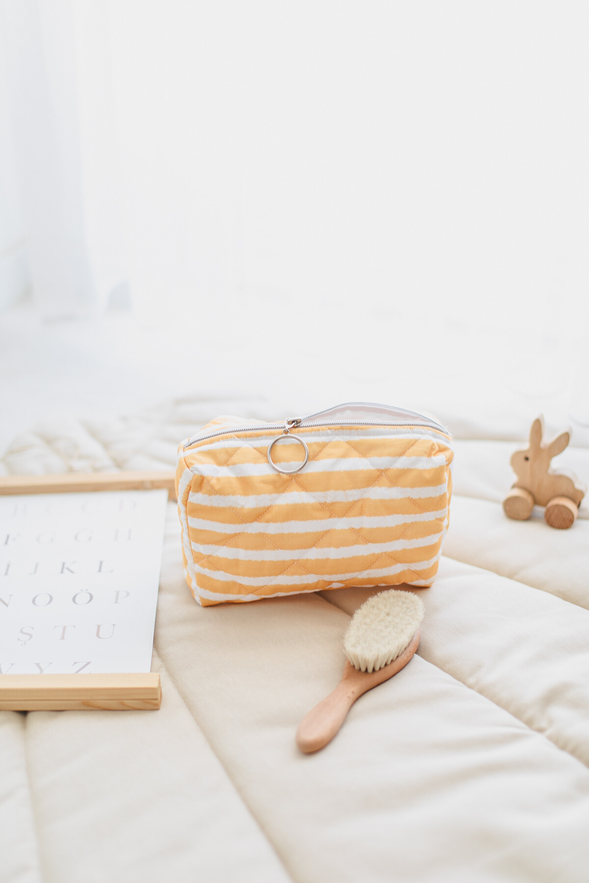 Bebek Bakım Çantası (Küçük) - Hardal