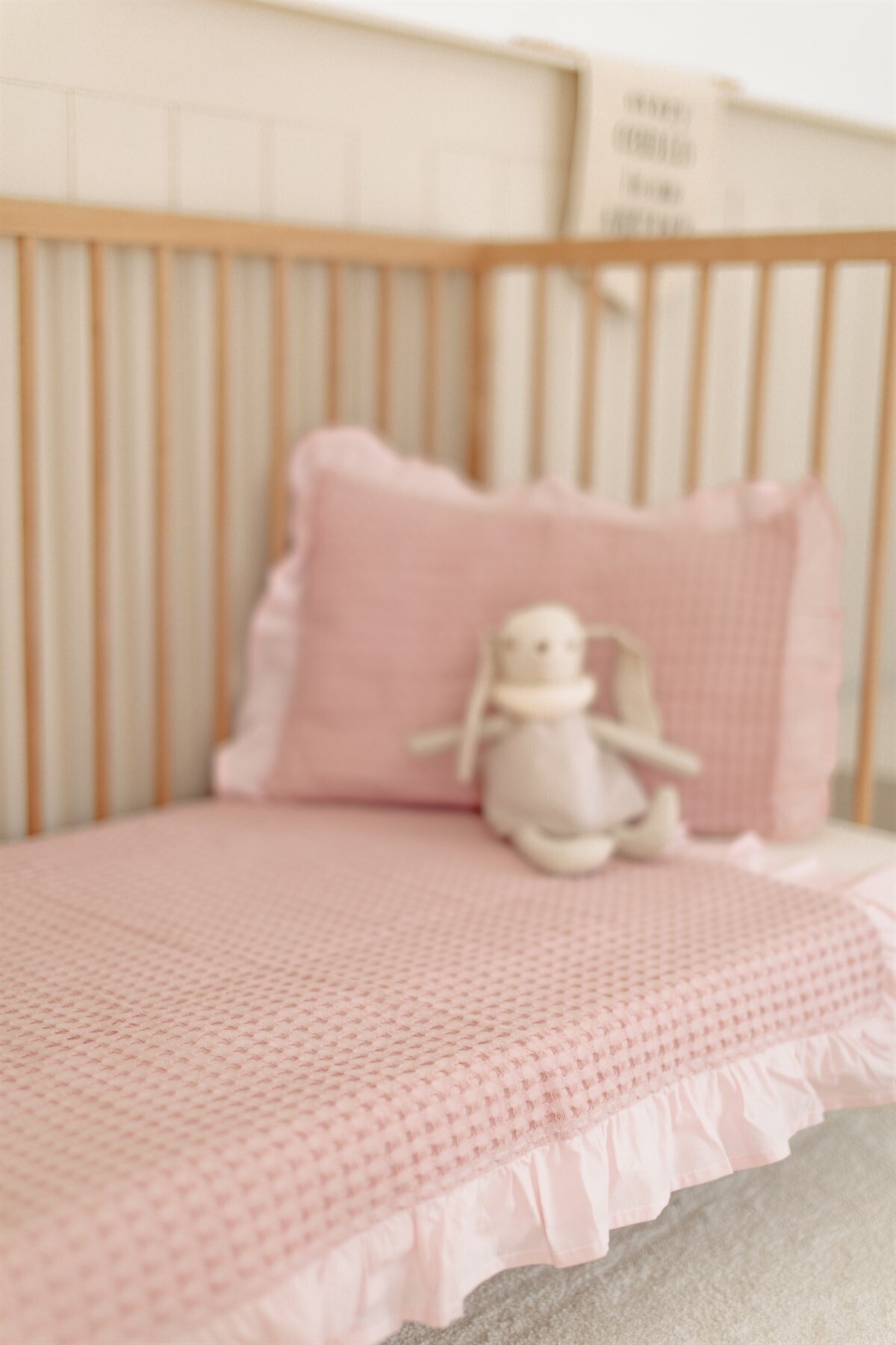 Bee Bebek Pike Seti 100X120 Cm / Pembe