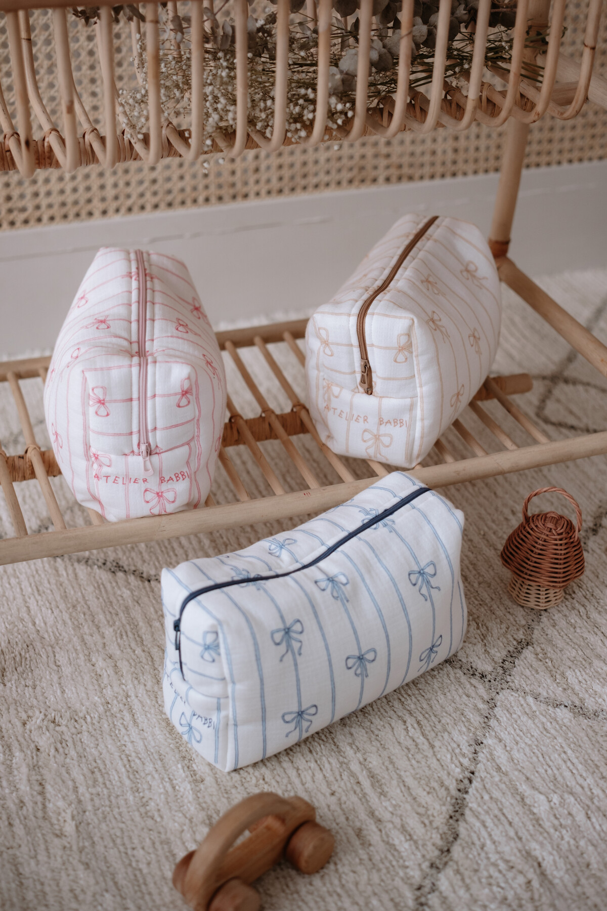 Care Bag - Ribbon / Blue