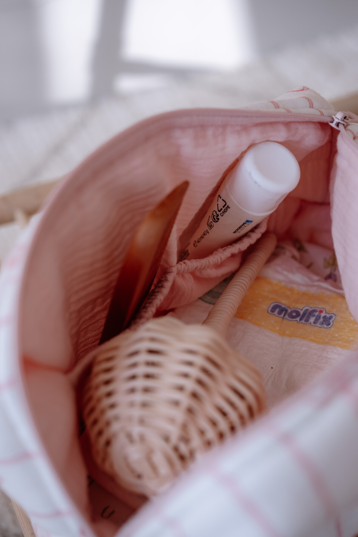 Care Bag - Ribbon / Pink