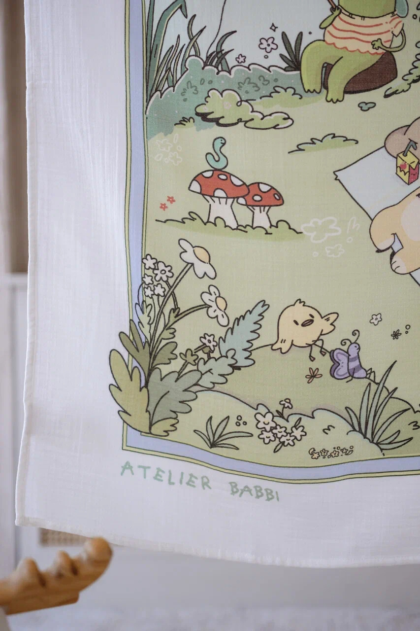 Muslin Swaddle - Picnic