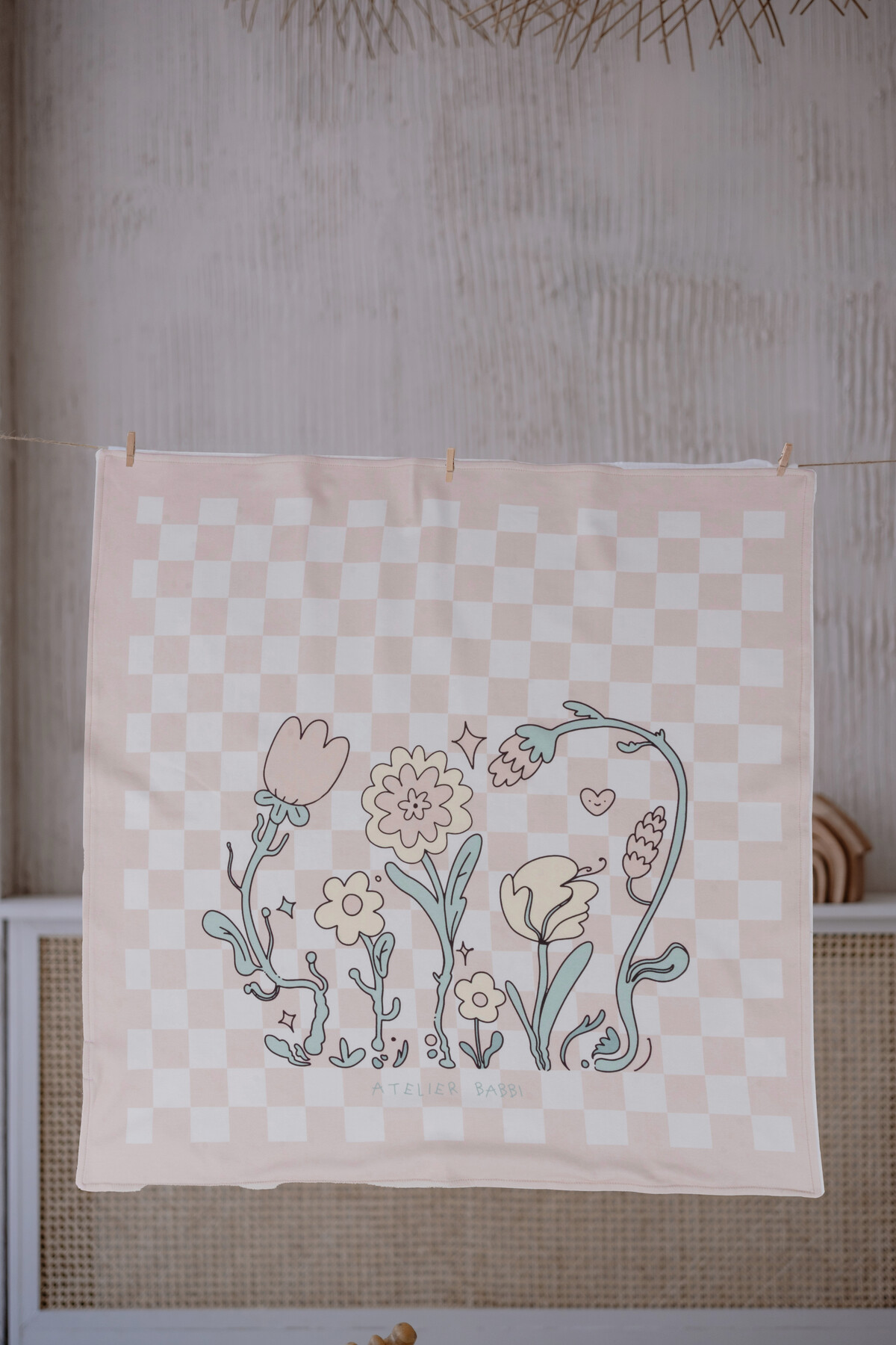 Double Sided Blanket - Checkered