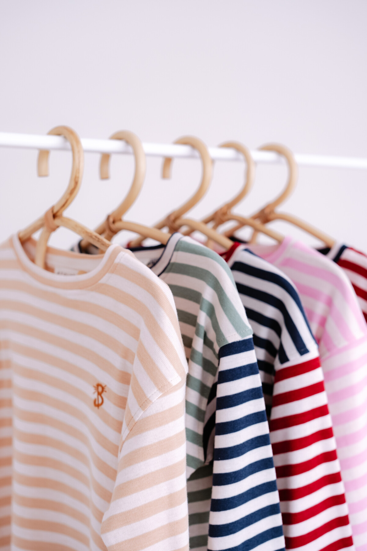 Striped Long Sleeve T-shirt - Green