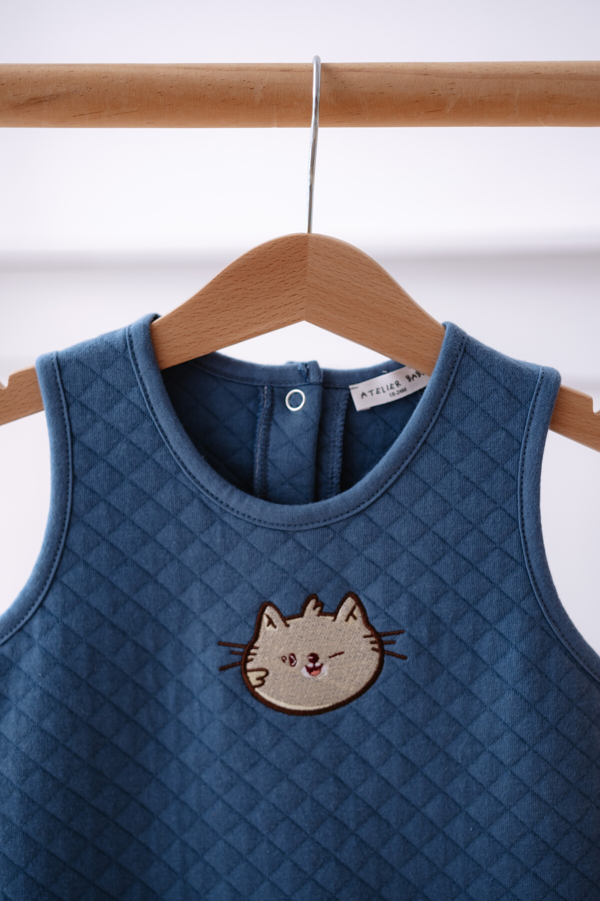 Kapitoneli Bebek Tulum - İndigo