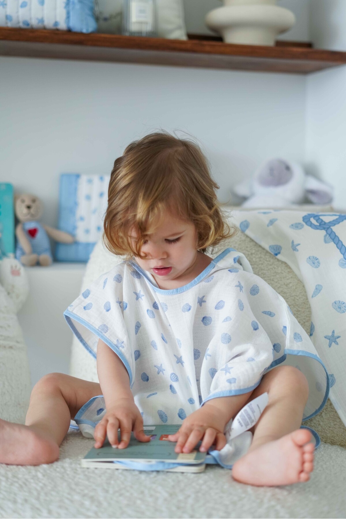 Müslin Bebek Panço - Deniz Kabukları