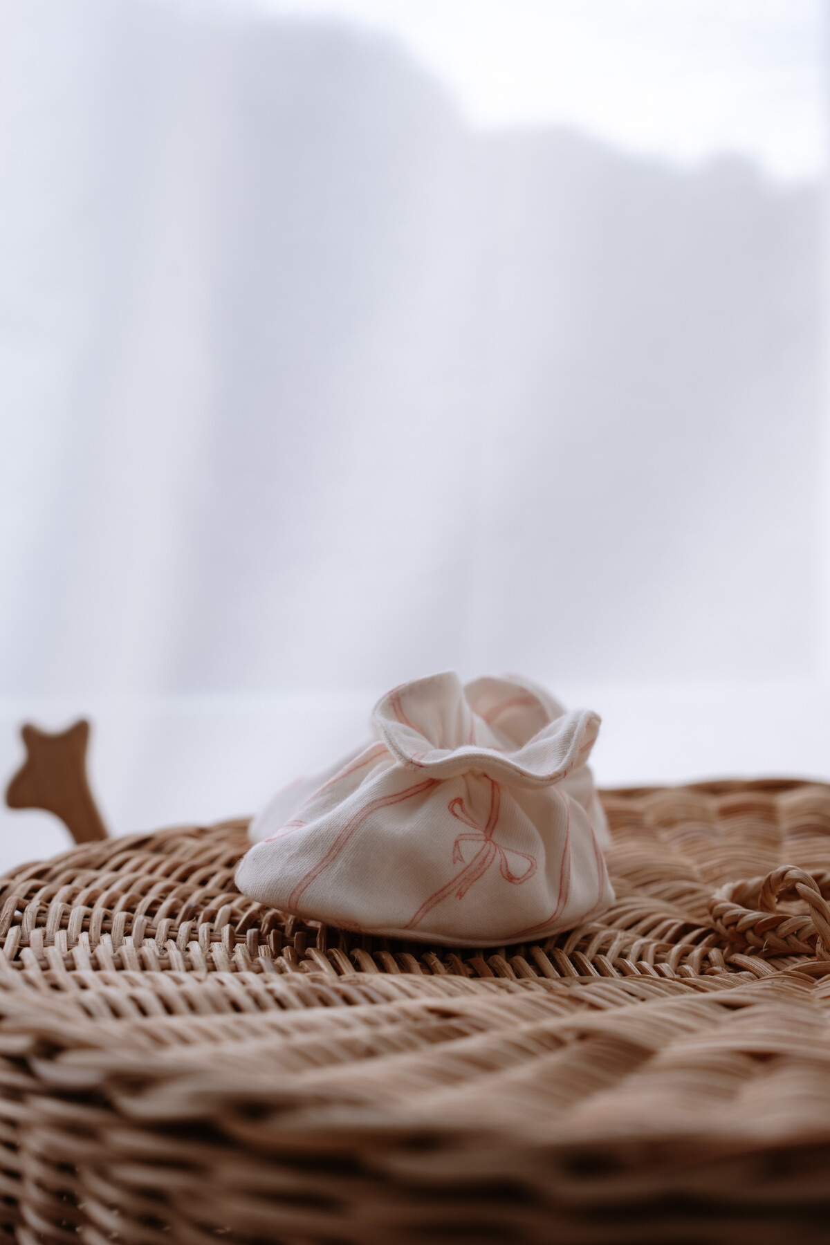 Booties - Ribbon / Pink