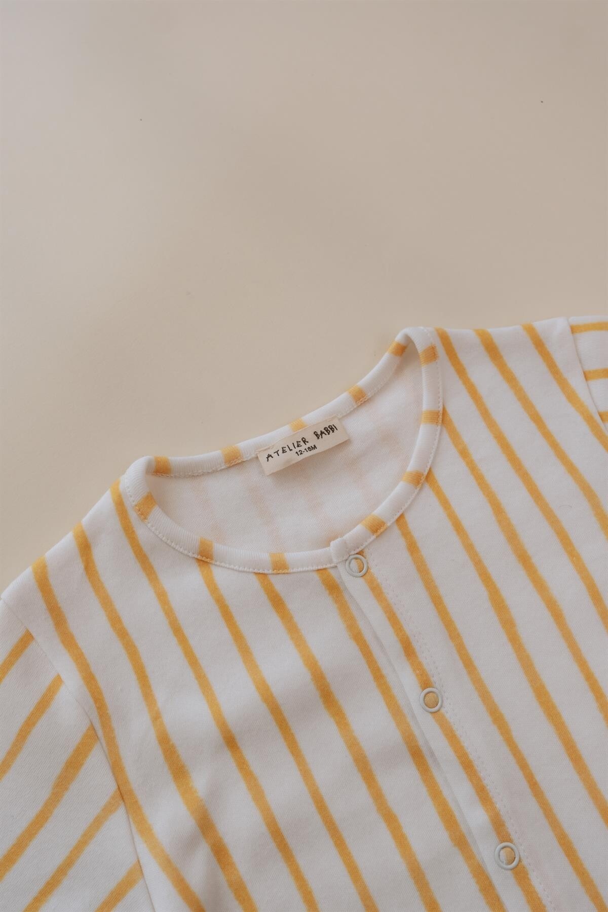 Bebek Tulum - Sarı Çizgili