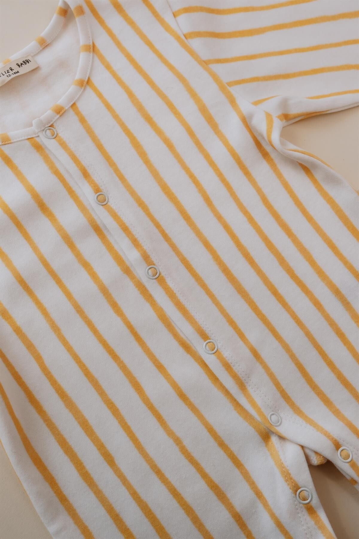 Bebek Tulum - Sarı Çizgili