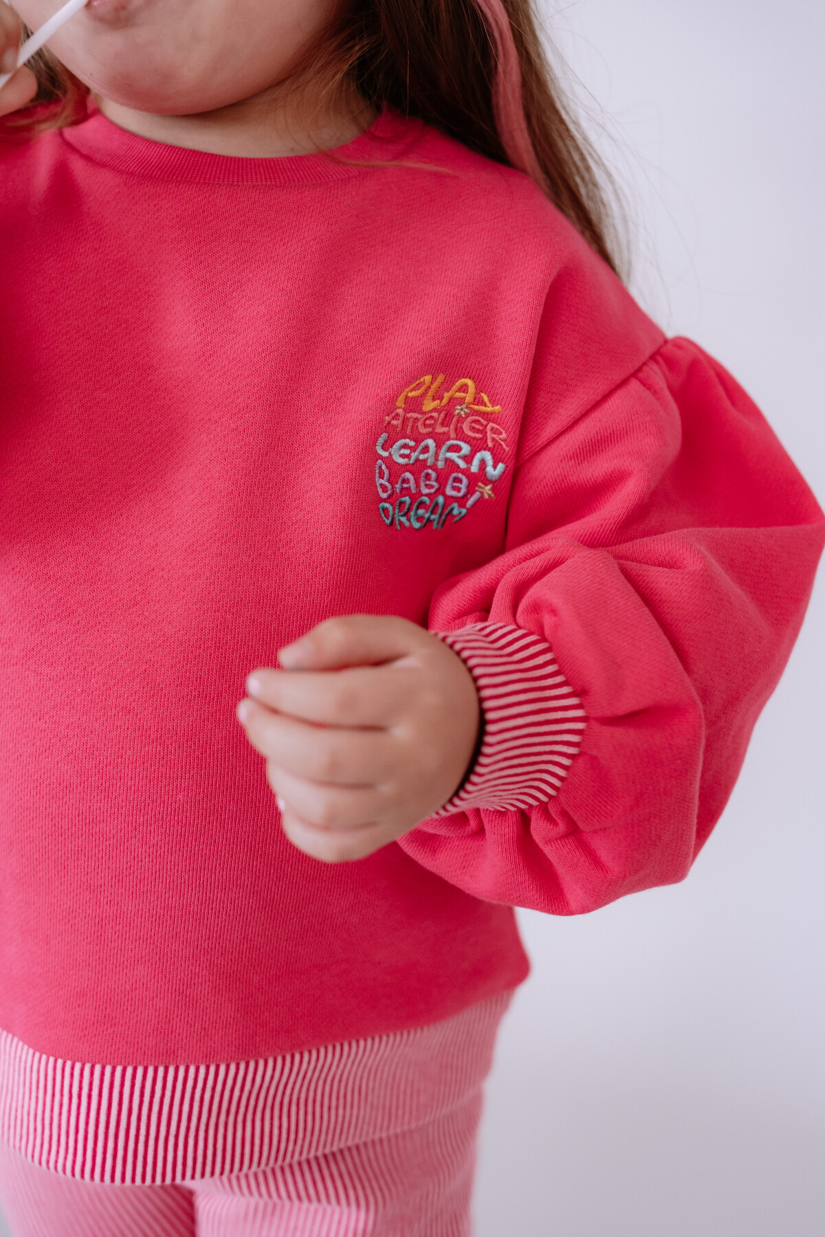 Rita Tracksuit Set  - Red/Pink