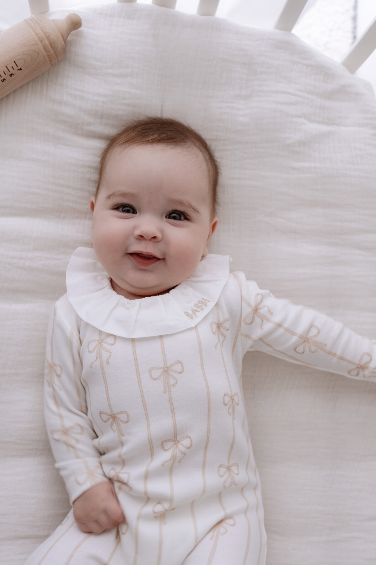 Bebek Tulum - Kurdele / Bej