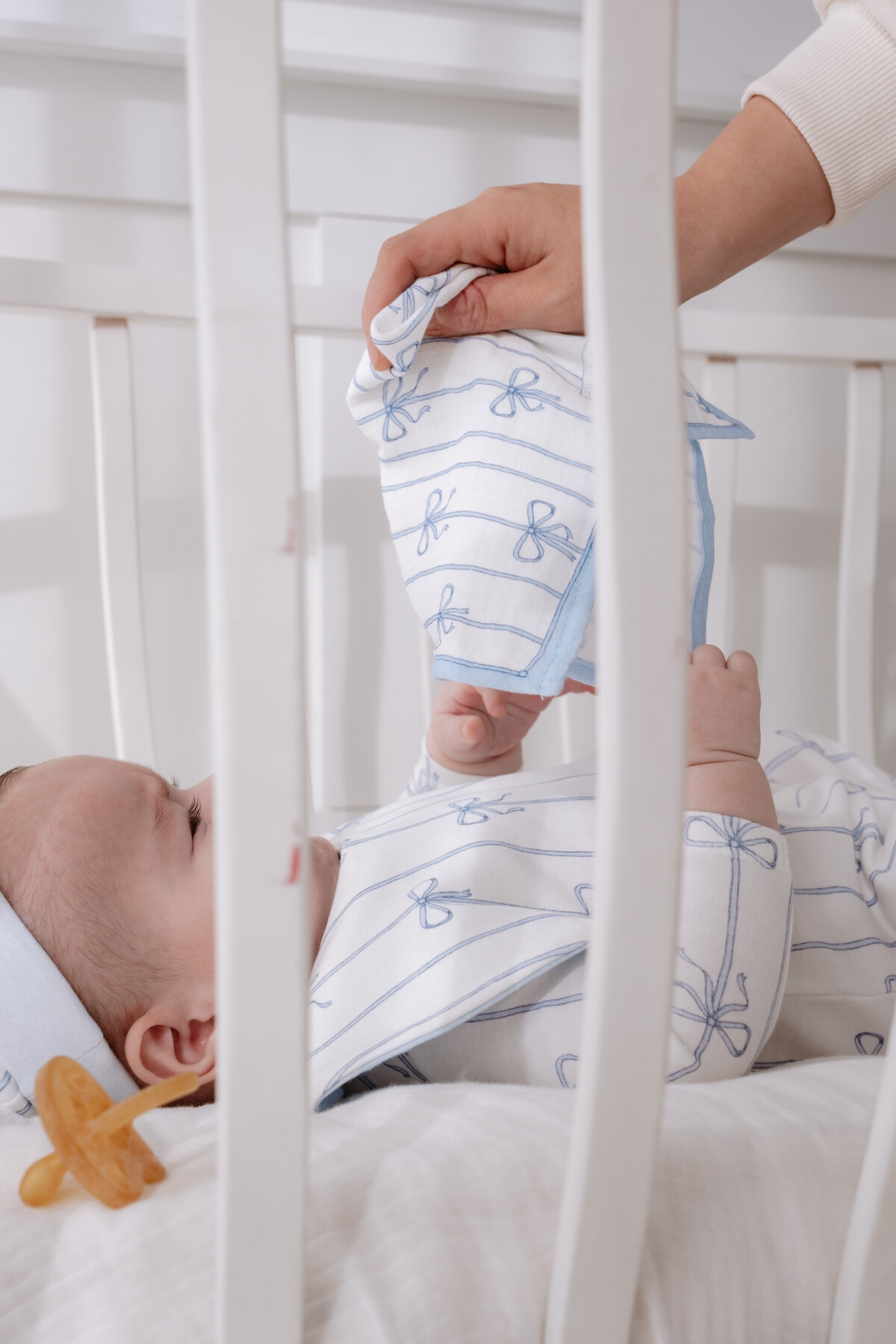 Newborn Set (5 Piece) - Ribbon/Blue