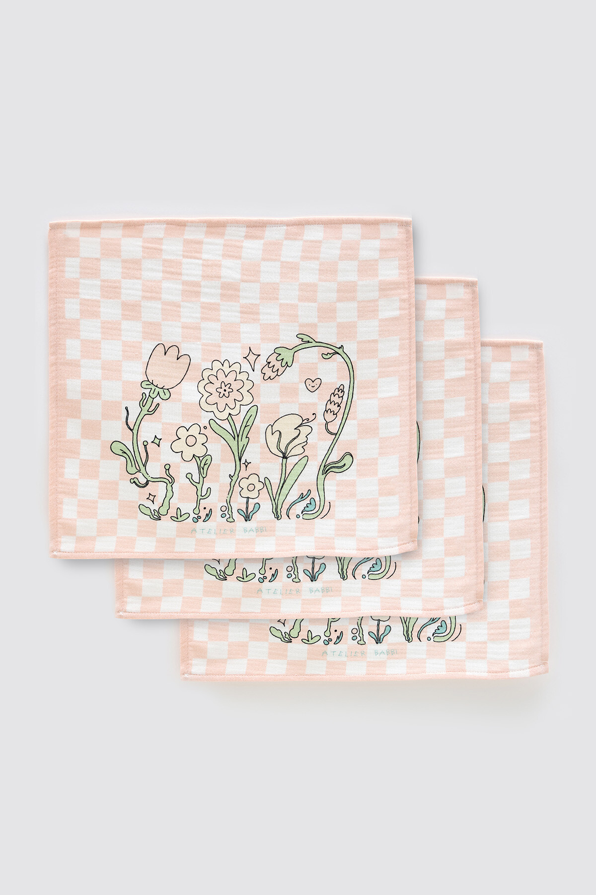 3Lü Ağız Bezi Seti - Dama