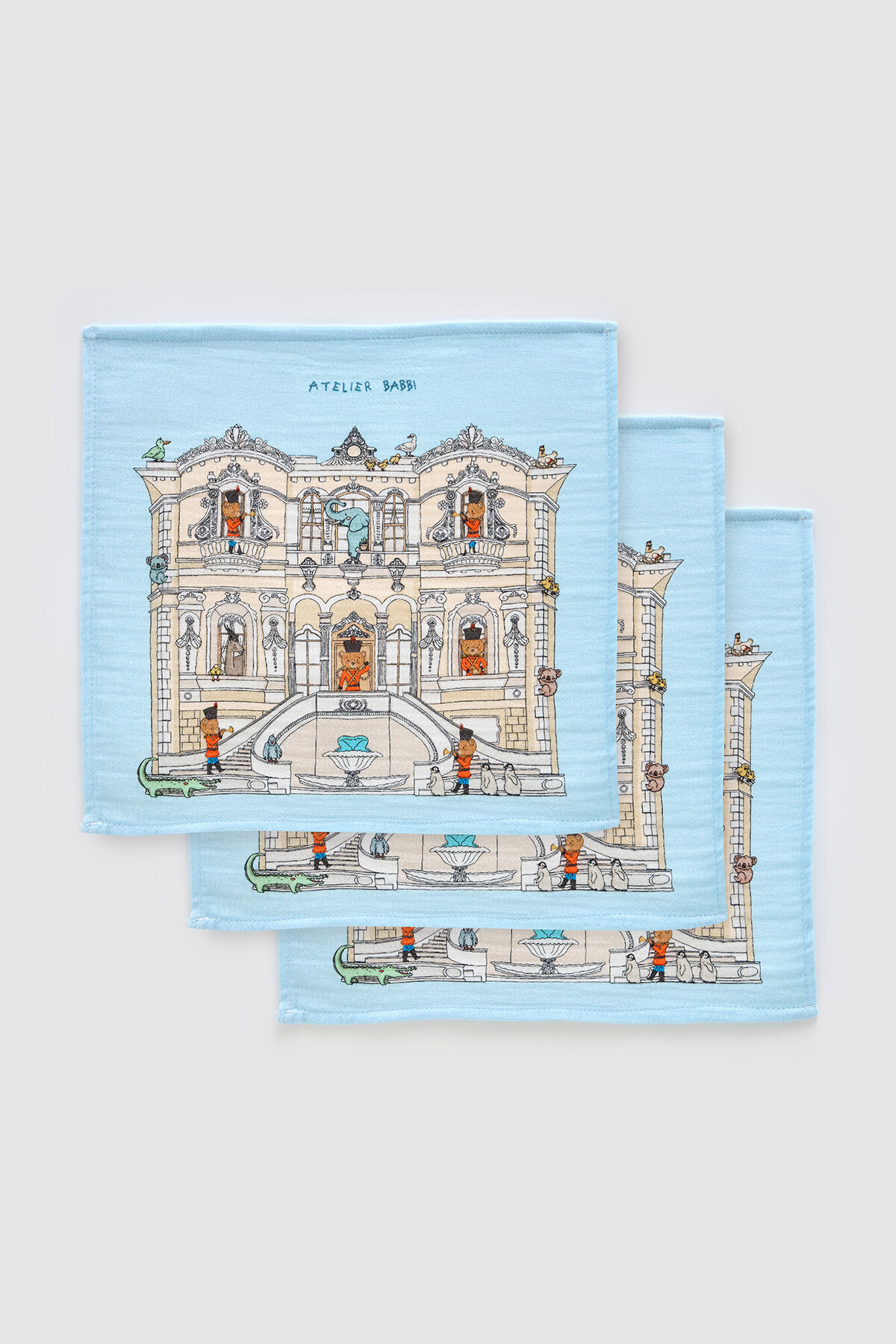 Mouth Cloth Set - 3 Piece / Kucuksu Mansion