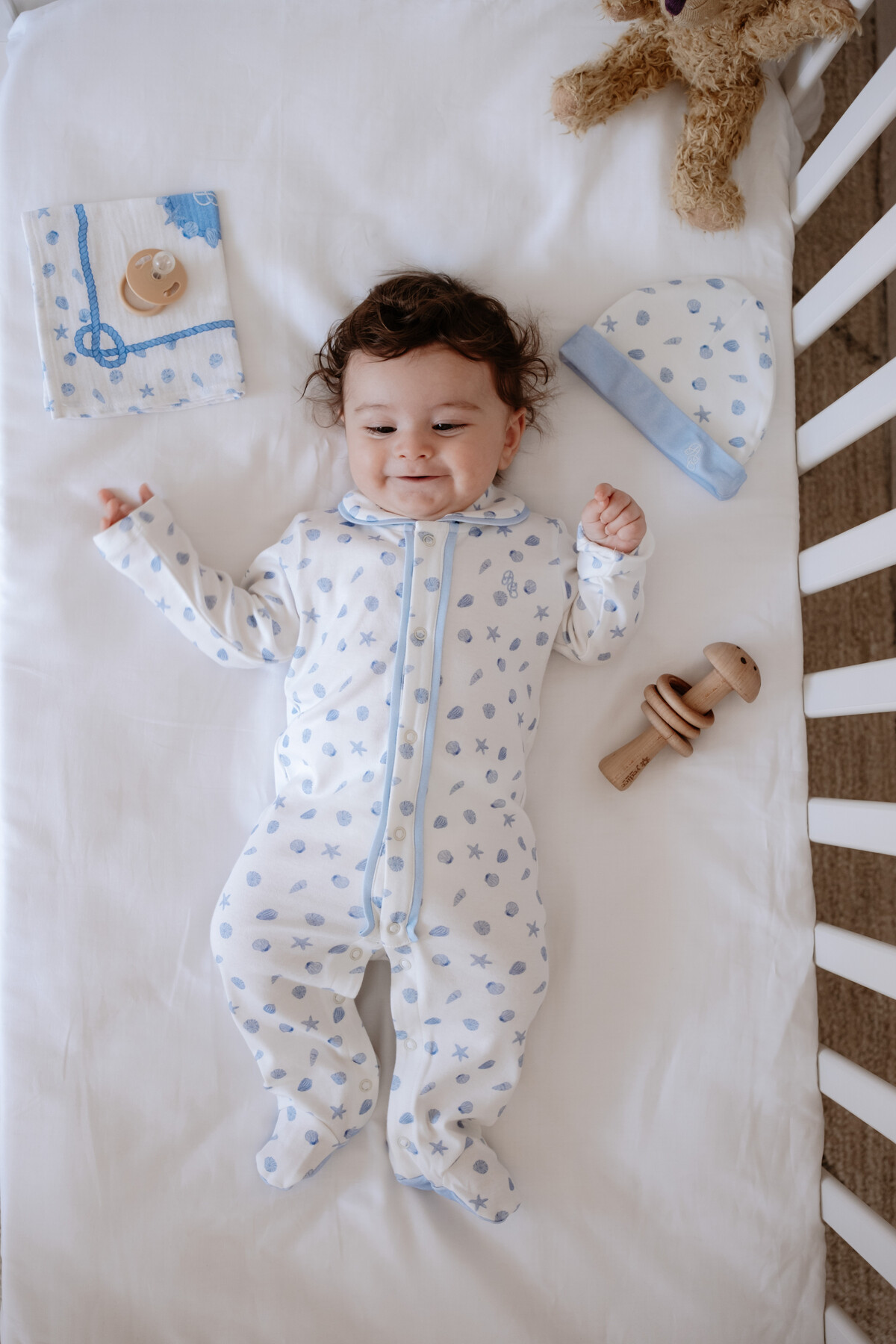 Newborn Set ( 3-Piece) - Sea Shells