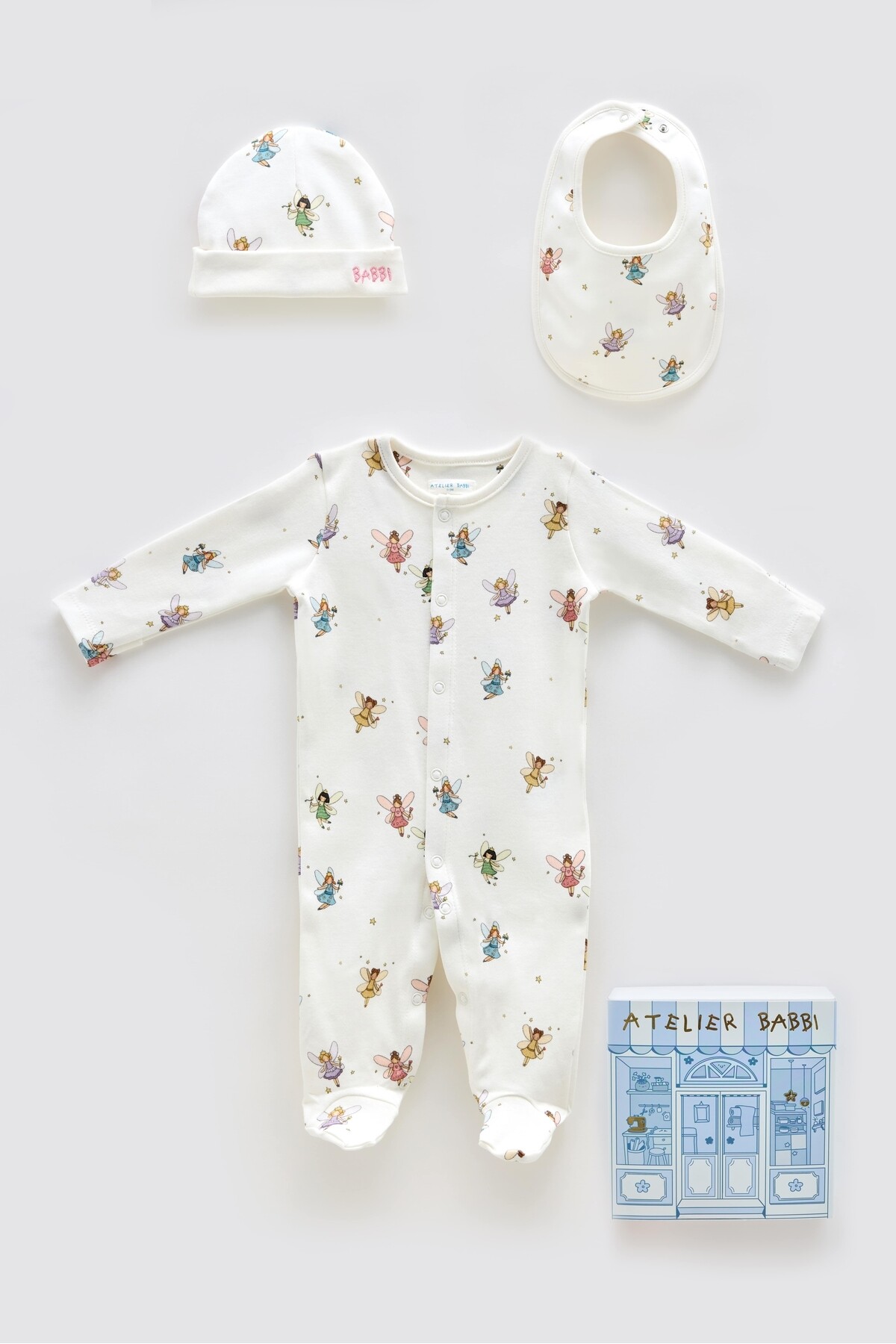 NEWBORN SET (3-PIECE) - FAIRY TALE