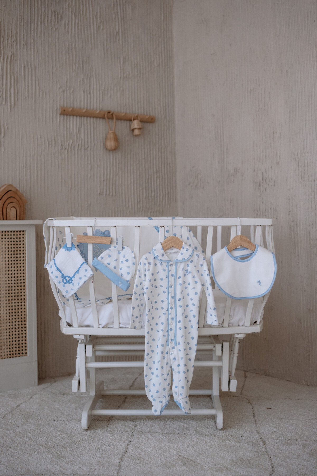 Newborn Set (9 Piece) - Sea Shells