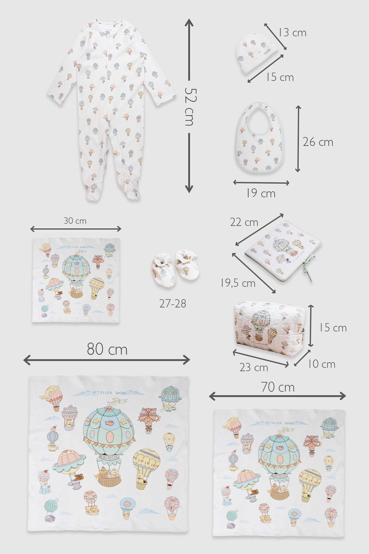 9Lu Yenidoğan Seti - Kapadokya
