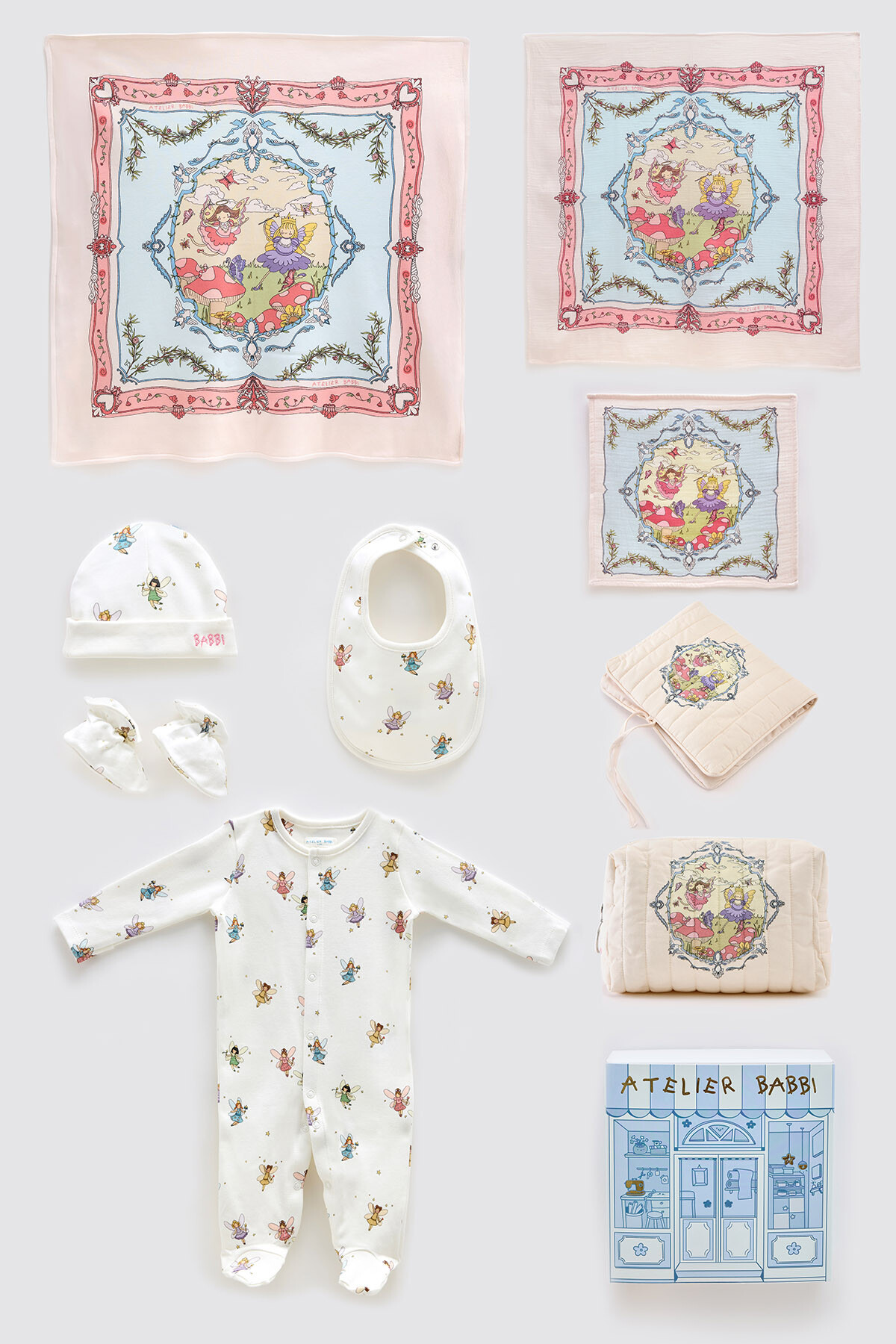 Newborn Set (9 Piece) - Fairytale