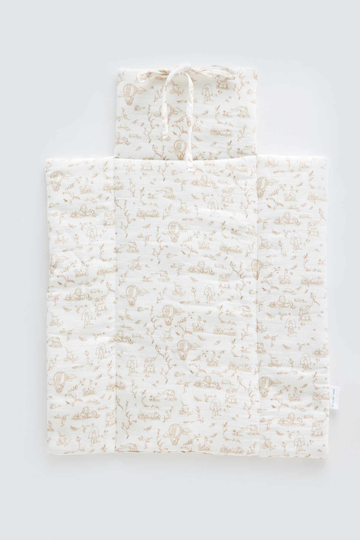 CHANGING MAT - TOILE DE JOUY/BEIGE