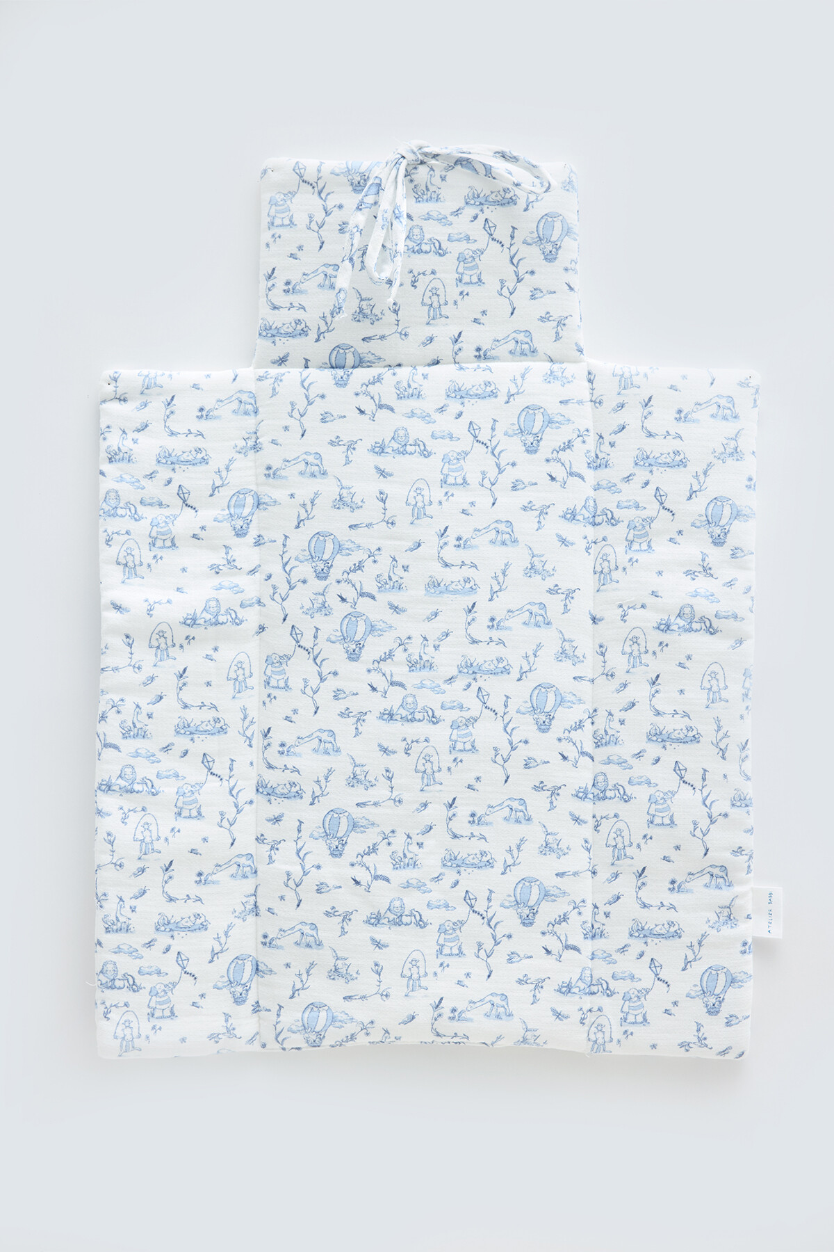 CHANGING MAT - TOILE DE JOUY/BLUE