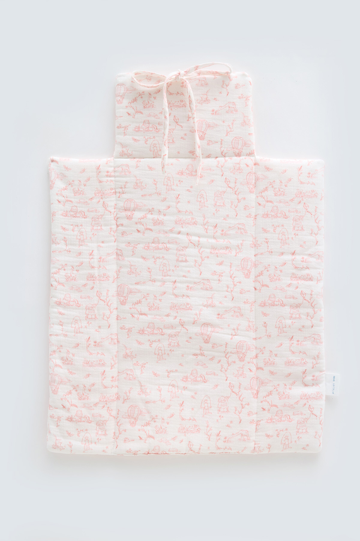 CHANGING MAT - TOILE DE JOUY/PINK