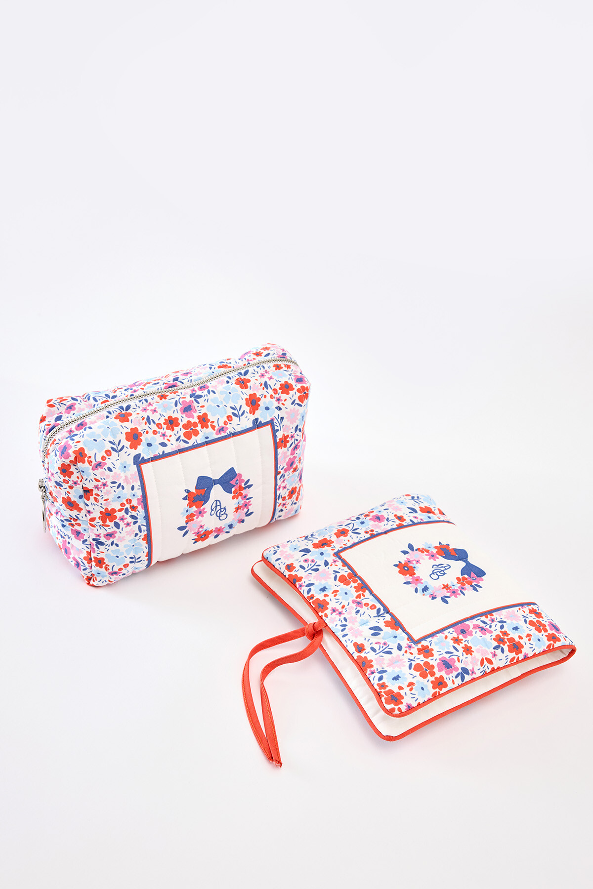 Bebek Bakım Hediye Seti - Minik Çiçekler / Kırmızı