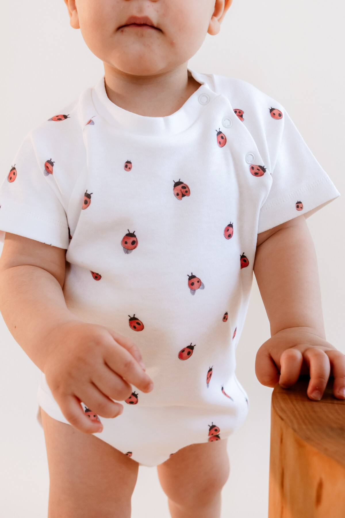 Bebek Body - Uğur Böceği Desenli