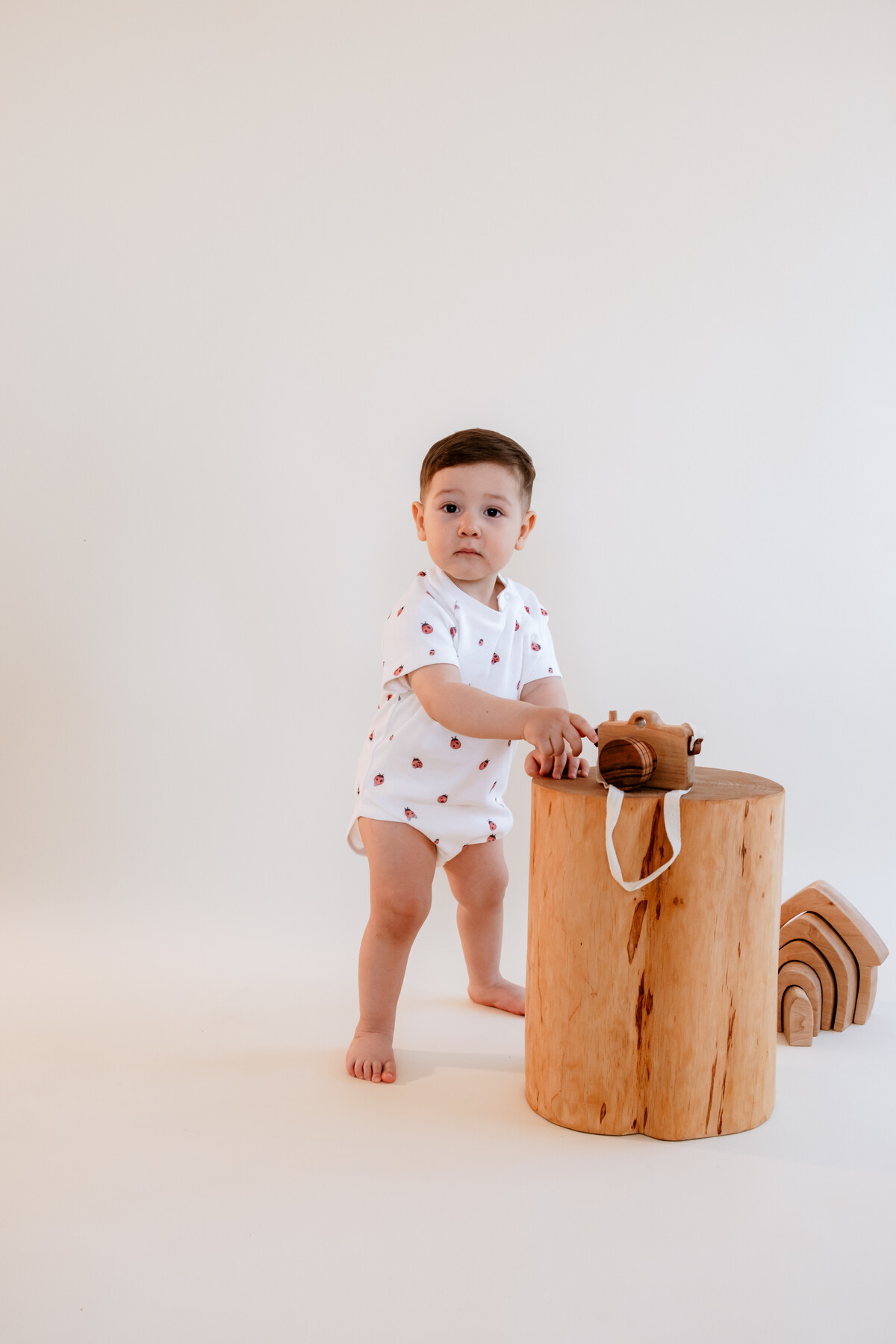 Bebek Body - Uğur Böceği Desenli