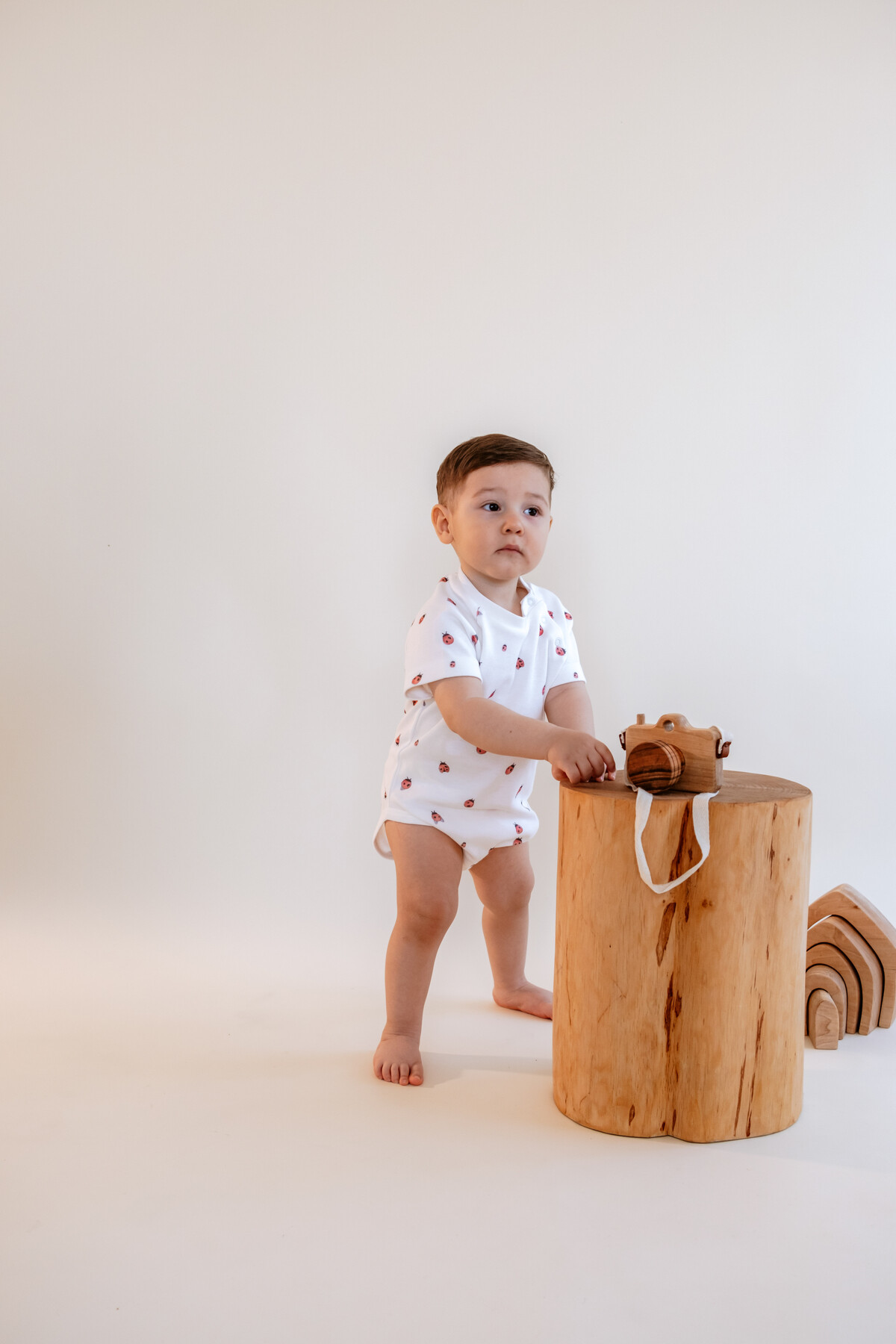 Bebek Body - Uğur Böceği Desenli