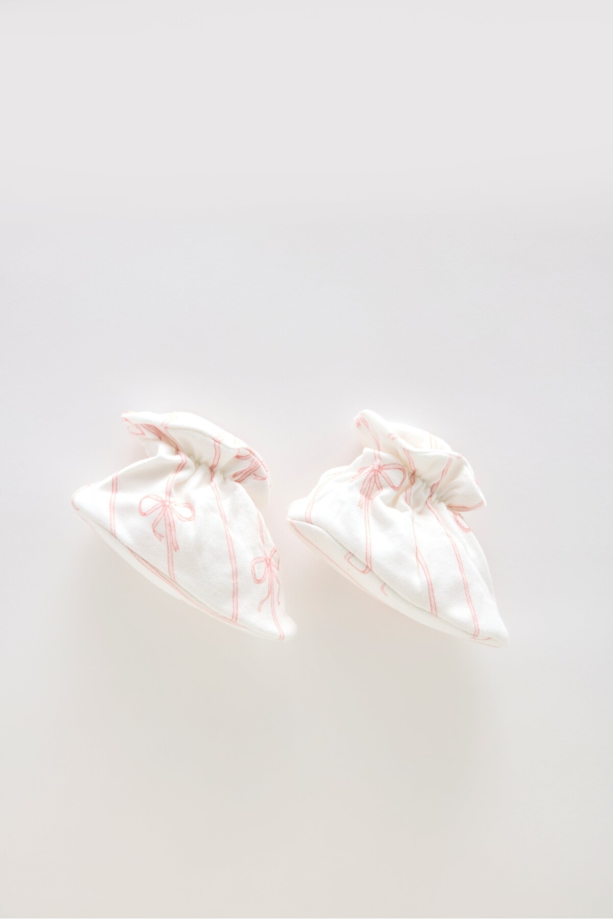 Booties - Ribbon / Pink