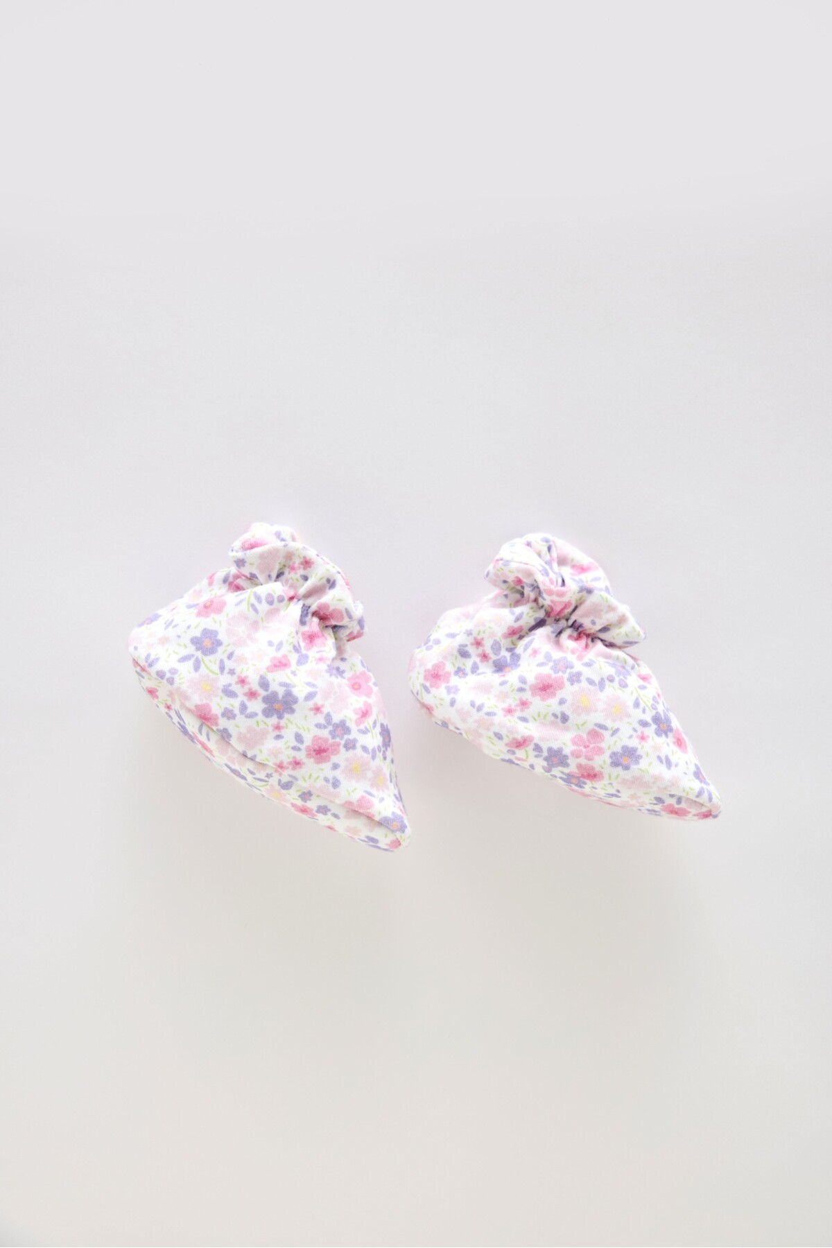 Bebek Patiği - Minik Çiçekler / Pembe