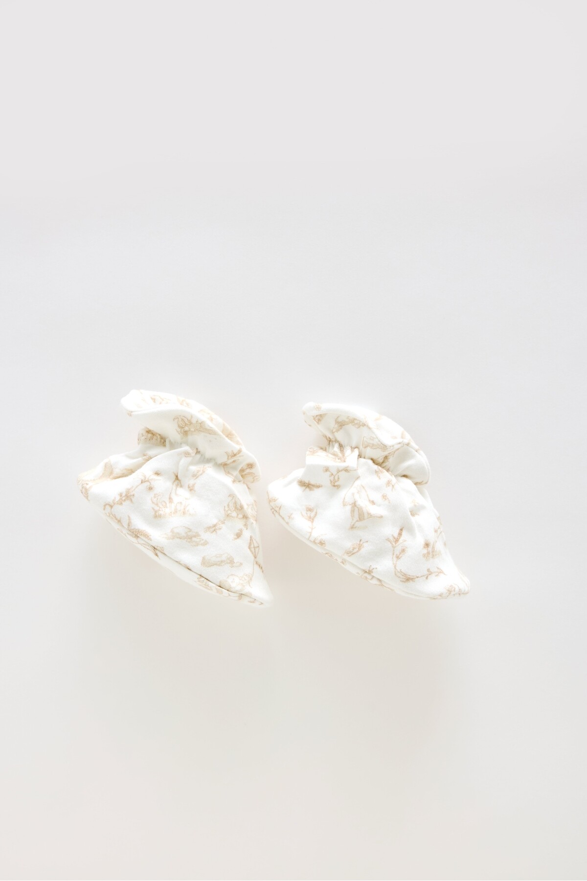 Bebek Patiği - Toile De Jouy / Bej