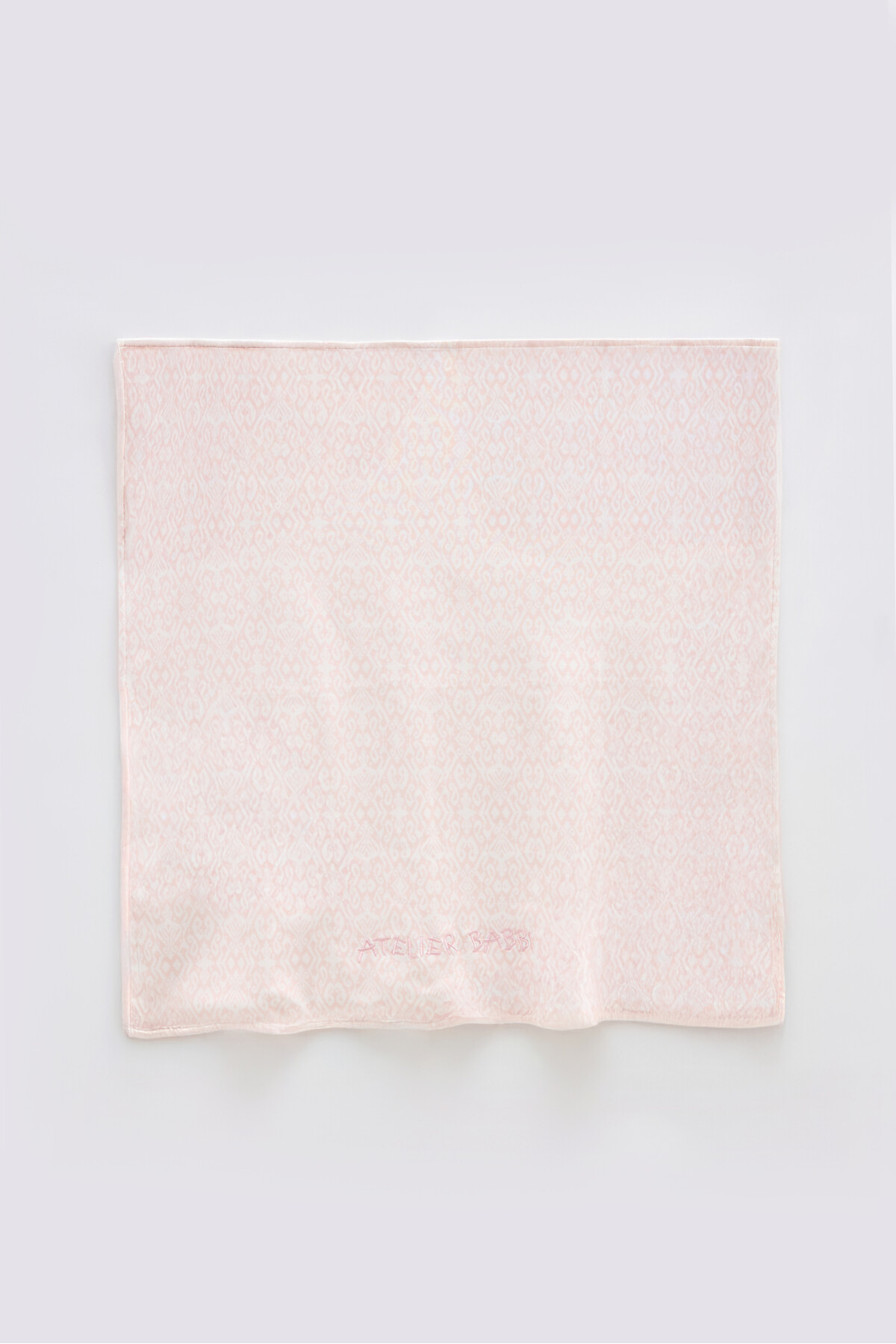 Çift Taraflı Bebek Battaniyesi - İkat / Pembe