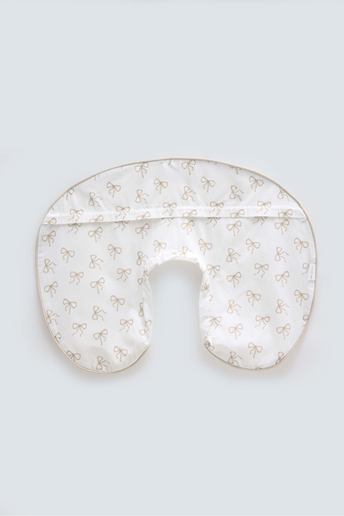 NURSING PILLOW - RIBBON/BEIGE