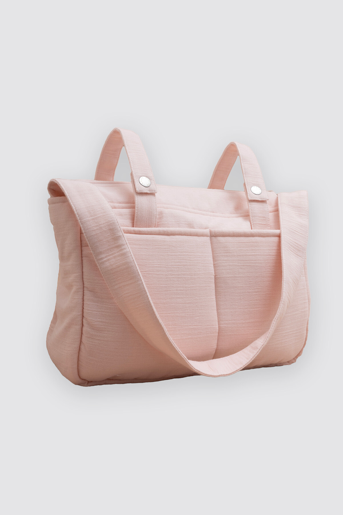 Müslin Anne Çantası - Kurdele / Pembe