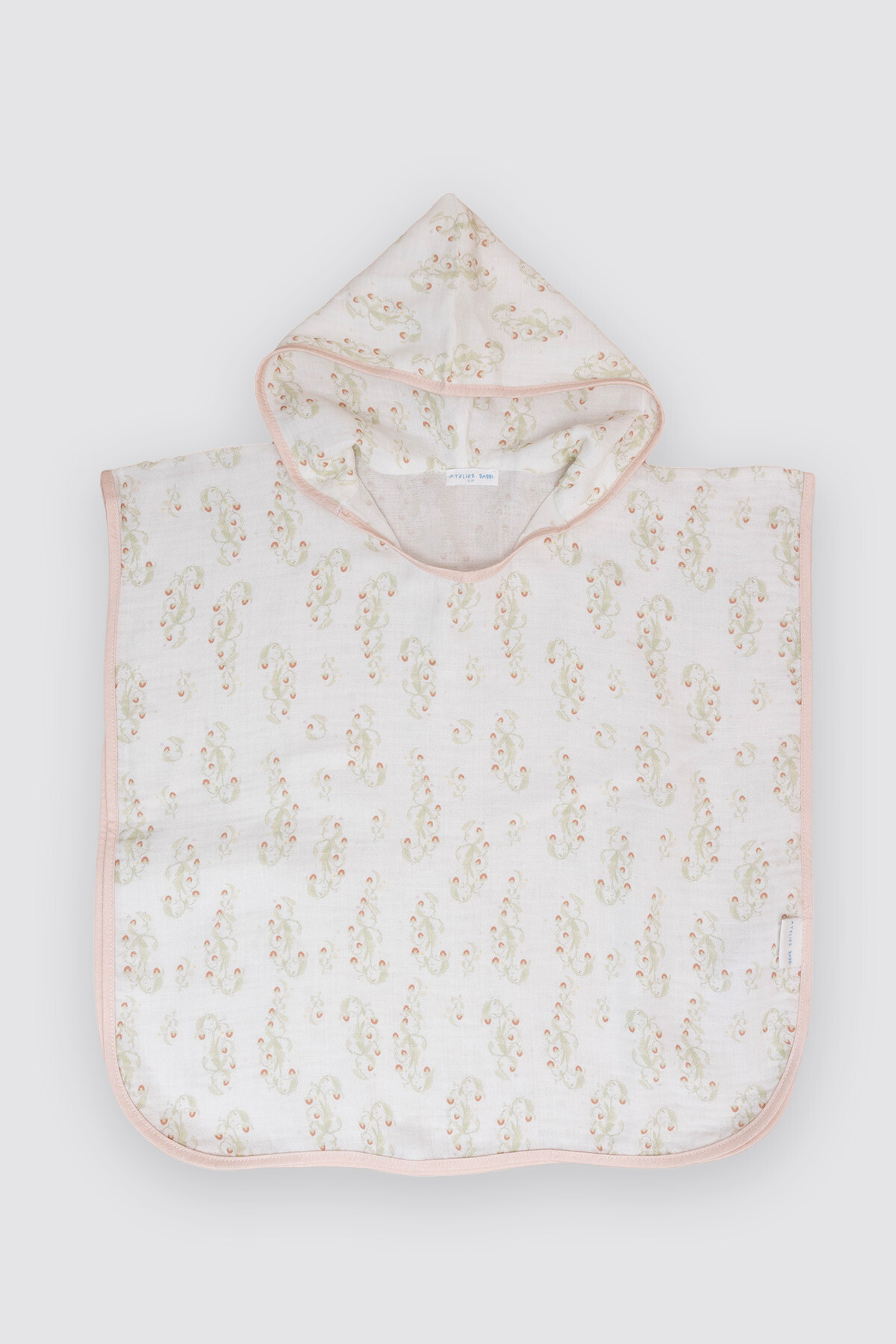 Baby Poncho - Strawberry