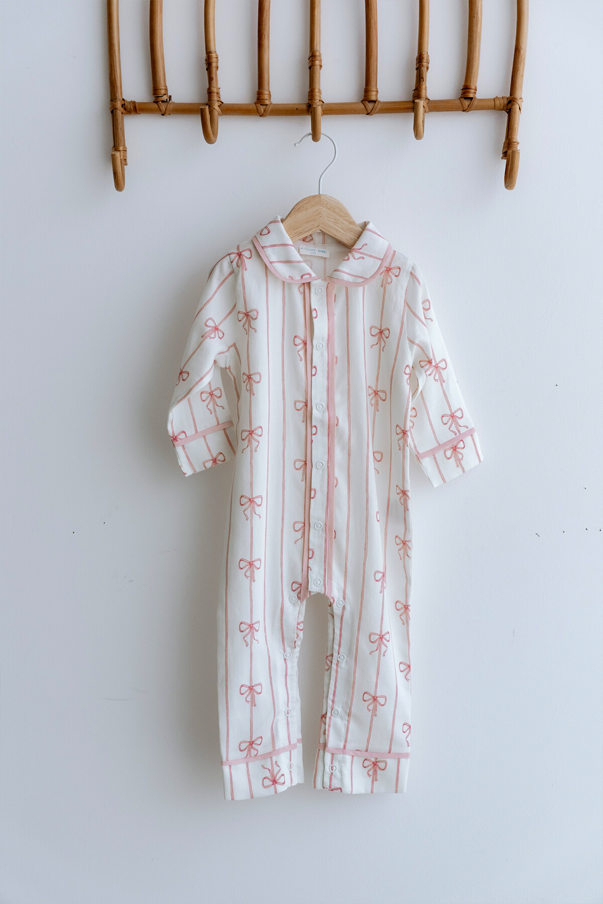 Pamuk Saten Tulum - Kurdele / Pembe