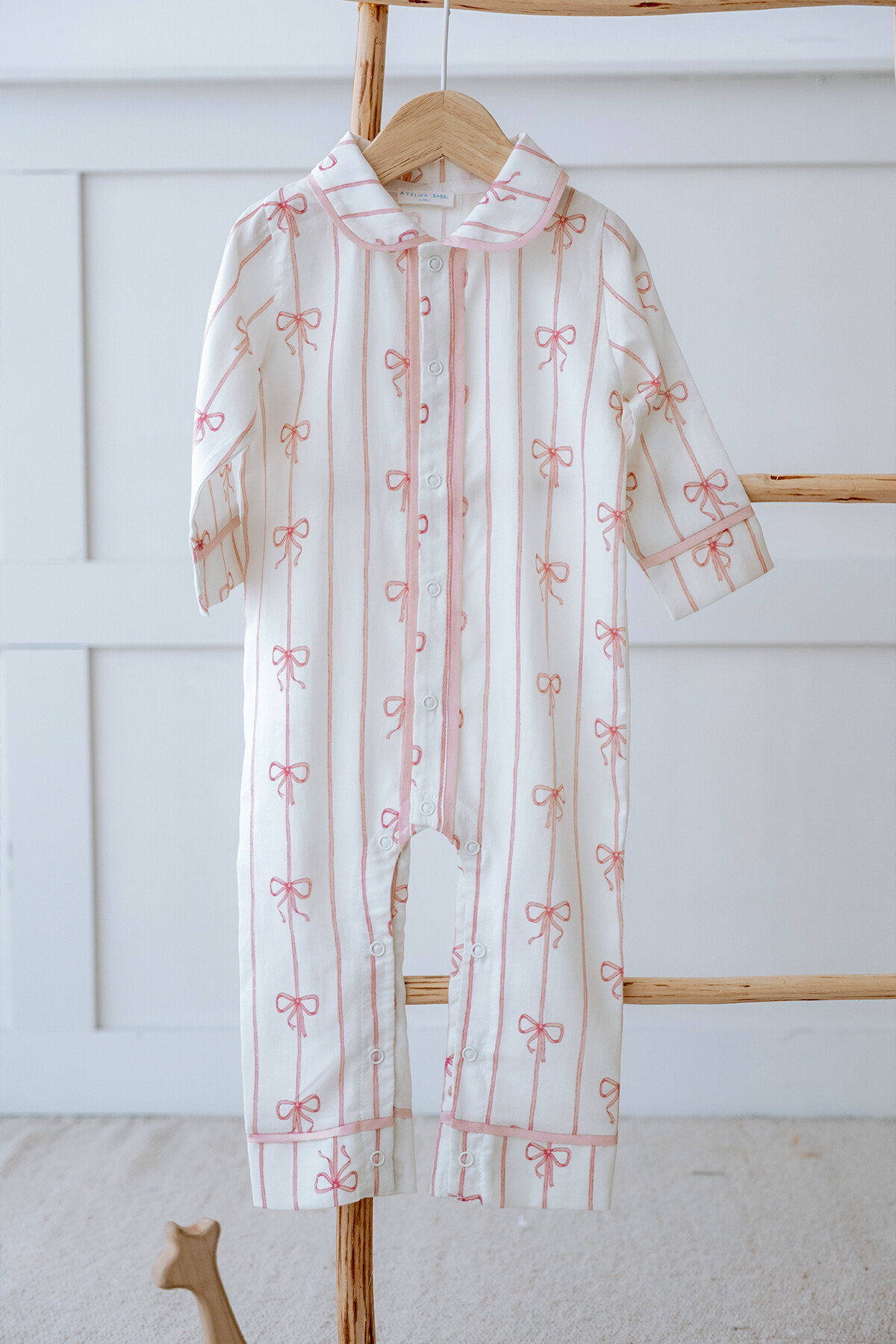 Pamuk Saten Tulum - Kurdele / Pembe