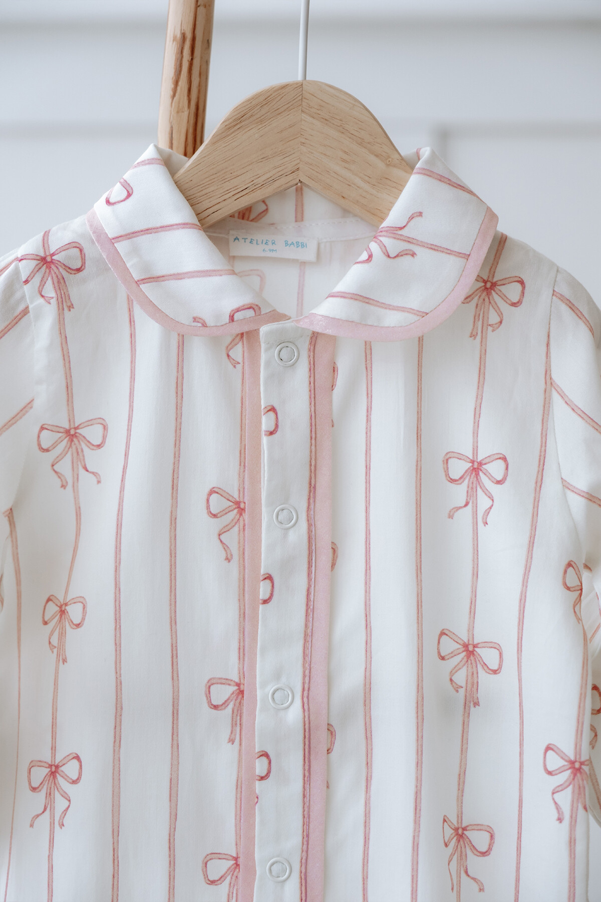 Pamuk Saten Tulum - Kurdele / Pembe