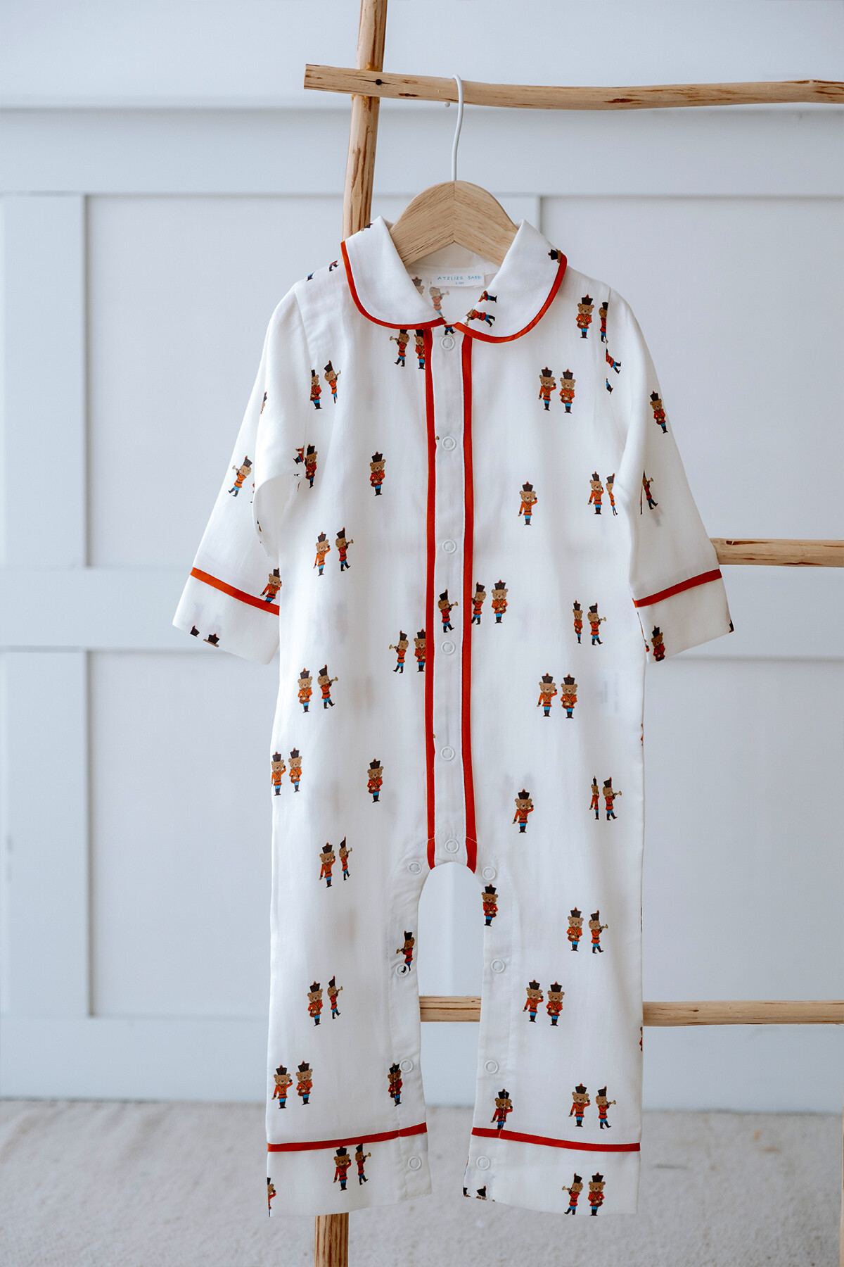 Cotton Satin Jumpsuit - Tiny Soldier