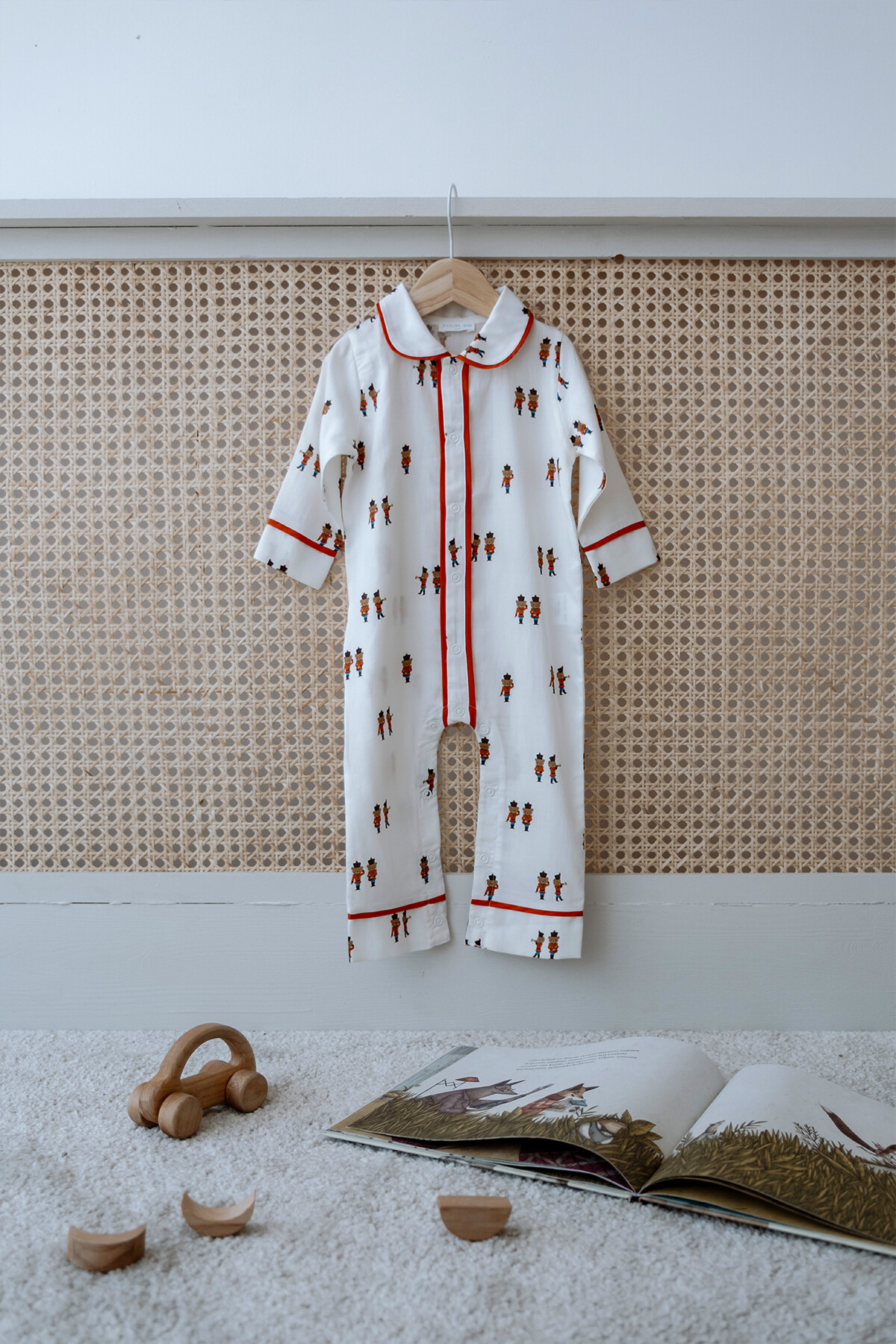 Cotton Satin Jumpsuit - Tiny Soldier