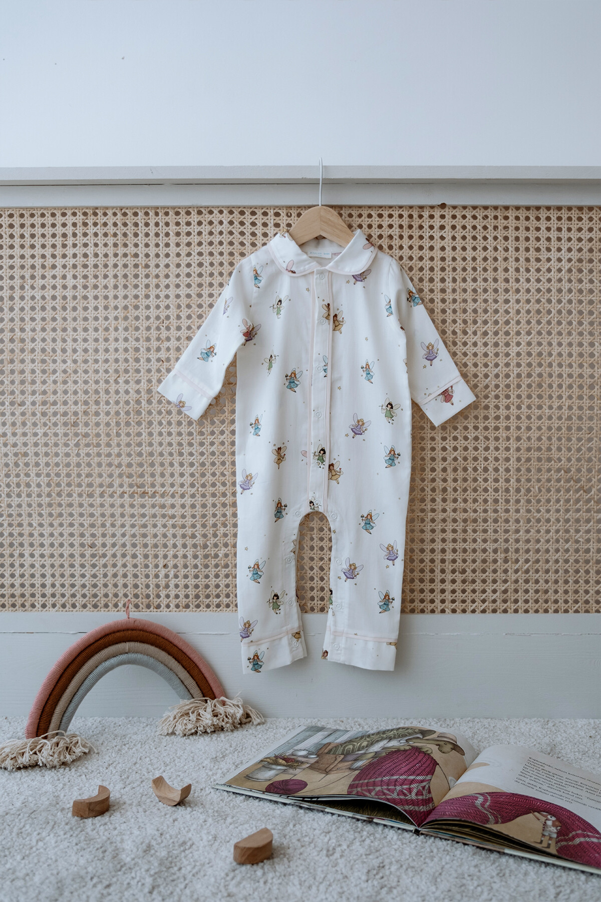 Cotton Satin Jumpsuit - Fairytale