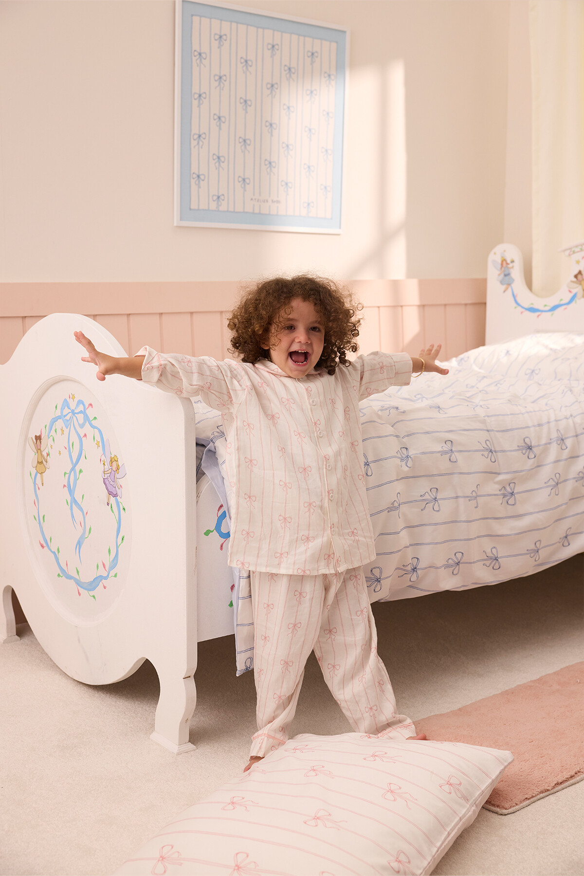 Pyjama Set - Ribbon / Pink